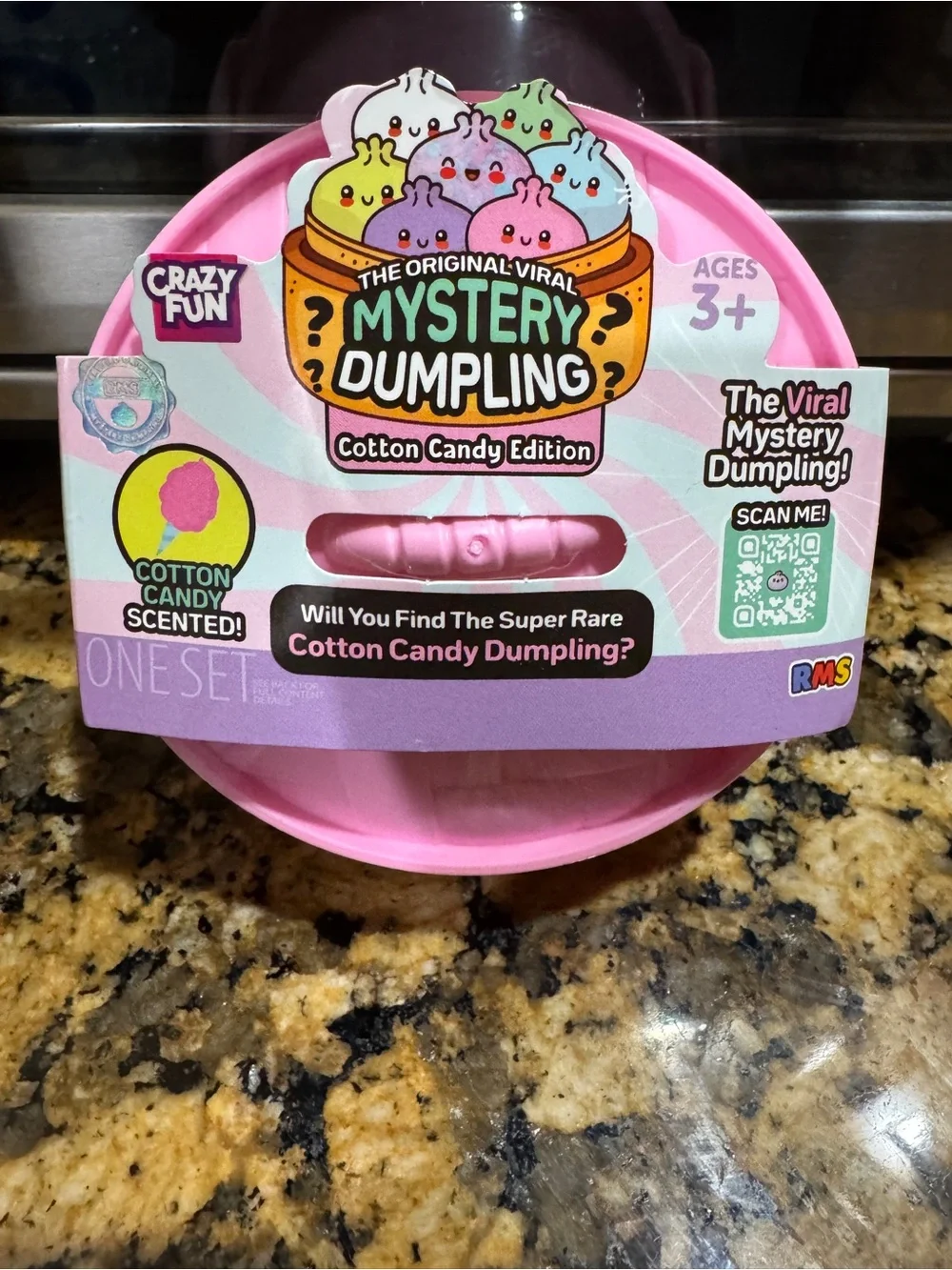 Authentic Mystery Dumpling Cotton Candy Edition - Cotton Candy Scented.